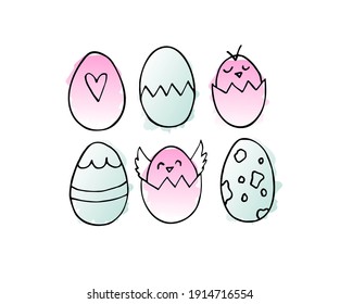 eggs cartoon video