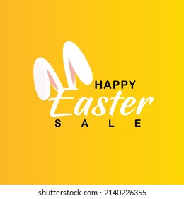 Easter poster and banner template with Easter eggs, Beautiful background, Easter Cards, banner, wallpapers - Vector Design