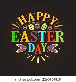 Easter poster and banner template with Easter eggs in the nest on light green background. Greetings and presents for Easter Day in flat lay styling. Promotion and shopping template for Easter.