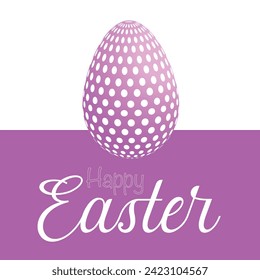 Easter poster and banner template with Easter eggs. Happy Easter Holiday with Colorful Painted Egg, International Celebration Design with Typography for Greeting Card,Party Invitation flat lay styling