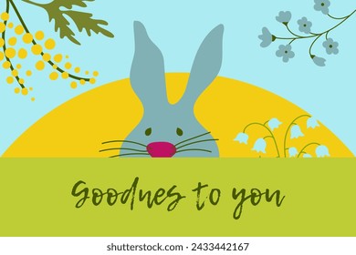  Easter poster and banner template .Vector design in a flat style.Promotion and purchase template