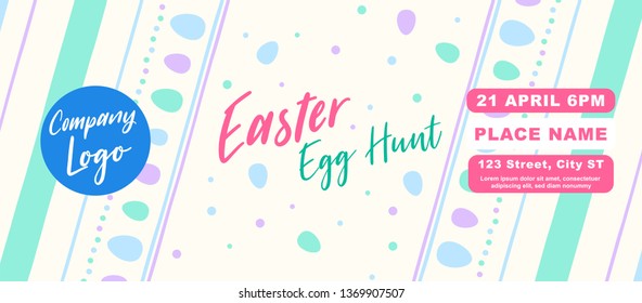 Easter Poster Flyer Background