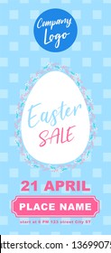 Easter Poster Flyer Background