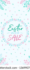 Easter Poster Flyer Background