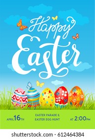 Easter poster template