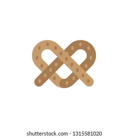 Easter, pretzel icon. Element of color easter illustration. Premium quality graphic design icon. Signs and symbols collection icon for websites, web design