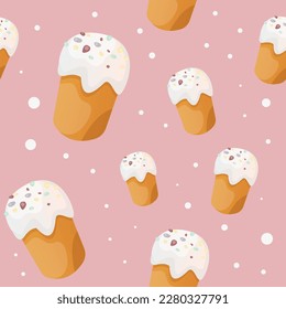 Easter print or paternal with Easter pastries