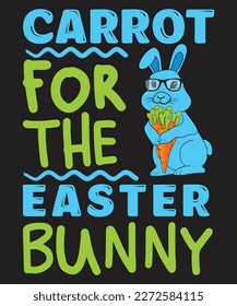 Easter print template and t-shirt design. High quality file and easy to editable