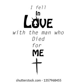 Easter quote , typographic design for print or use as poster, flyer or T shirt