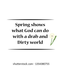 Easter quote, typography design for print or use as poster, flyer or T shirt