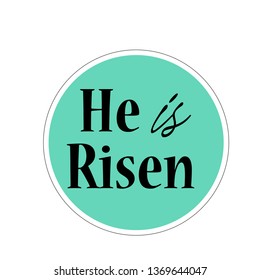 Easter quote, typography design for print or use as poster, flyer or T shirt
