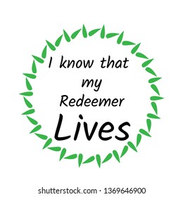 Easter quote, typography design for print or use as poster, flyer or T shirt
