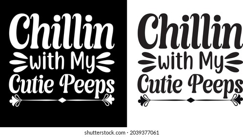 Easter quotes design illustration on svg bundle hand drawn.EPS 10