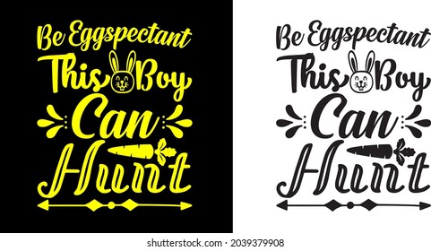 Easter quotes design illustration on svg bundle hand drawn.EPS 10