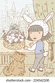 Easter rabbit