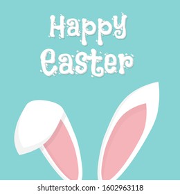 Easter rabbit, easter Bunny. Vector illustration.