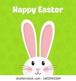 Easter rabbit, easter Bunny. Vector illustration.