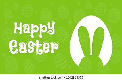 Easter rabbit, easter Bunny. Vector illustration.
