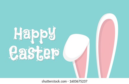 Easter rabbit, easter Bunny. Vector illustration.