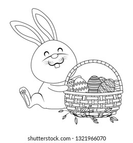 easter rabbit cartoon