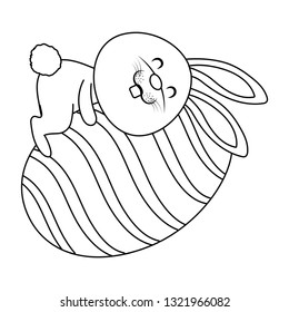 easter rabbit cartoon