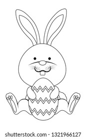 easter rabbit cartoon