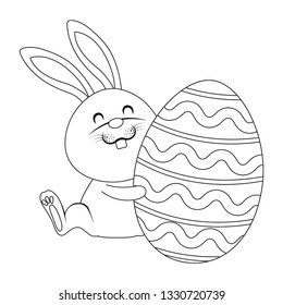 easter rabbit cartoon