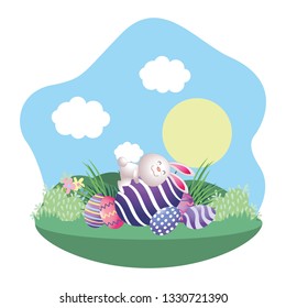 easter rabbit cartoon