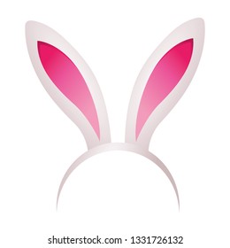 easter rabbit mask cartoon