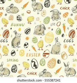 easter rabbit pattern