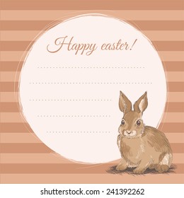 easter rabbit vintage