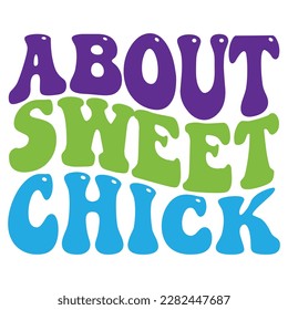  Easter retro  SVG design, About Sweet Chick