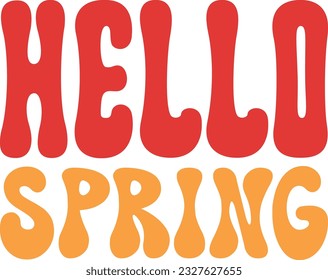 Easter retro svg design and eps file 