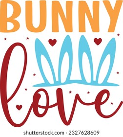 Easter retro svg design and eps file design