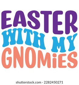  Easter retro  SVG design, Easter with My Gnomies