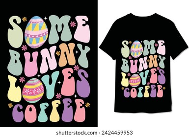 easter retro t shirt design