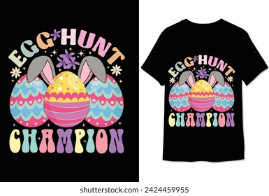 easter retro t shirt design