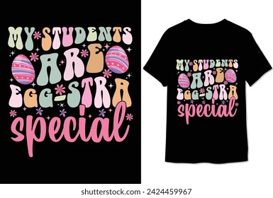 easter retro t shirt design