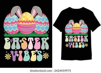 easter retro t shirt design