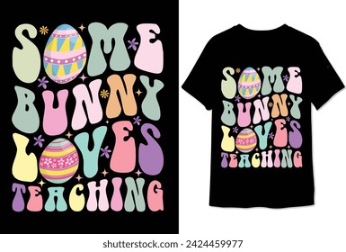 easter retro t shirt design