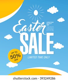 easter sale banner