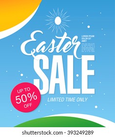 easter sale banner