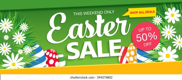 Easter Sale Banner