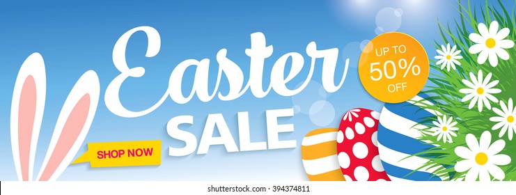 Easter Sale Banner