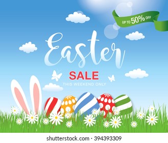 Easter Sale Banner