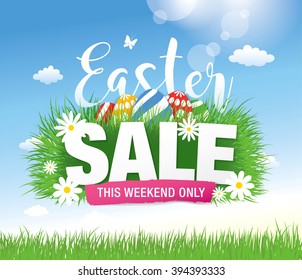 Easter Sale Banner