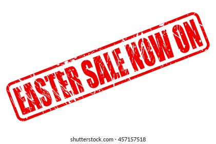 EASTER SALE NOW ON stamp text on white