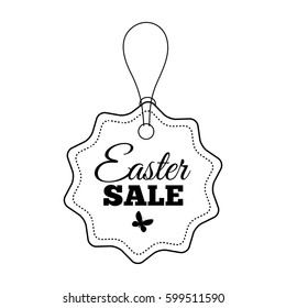Easter sale offer. Vector illustration
