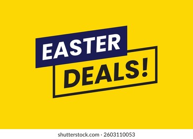 Easter sale! Perfect for banners, labels, posters, and social media promotions. Bright, festive design with bold typography to attract attention, create urgency, and boost seasonal sales effectively.
