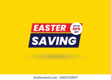 Easter sale! Perfect for banners, labels, posters, and social media promotions. Bright, festive design with bold typography to attract attention, create urgency, and boost seasonal sales effectively.